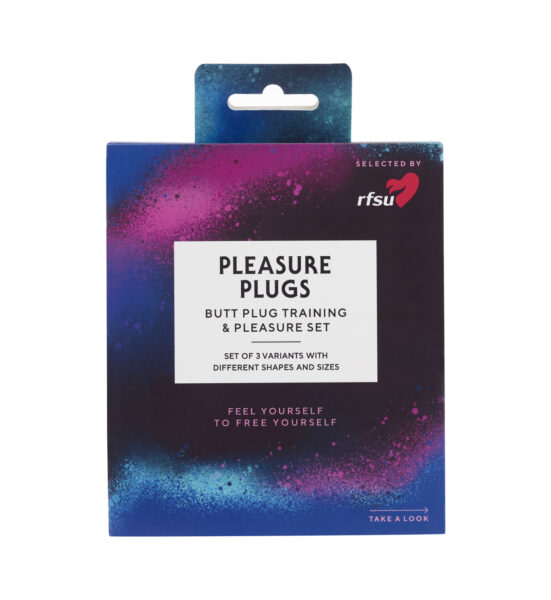 Pleasure Plugs - 3 analpluggar i olika varianter - RFSU