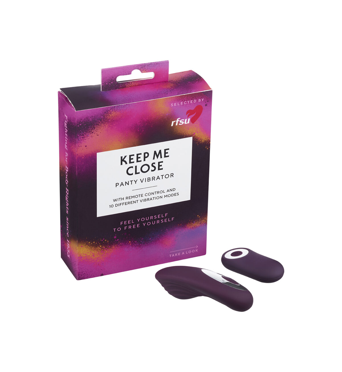 Keep Me Close - Diskret trosvibrator med fjärrkontroll  - RFSU