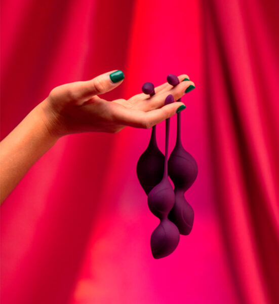 Vaginal Trainer Set - Set med 3 knipkulor i olika vikt -