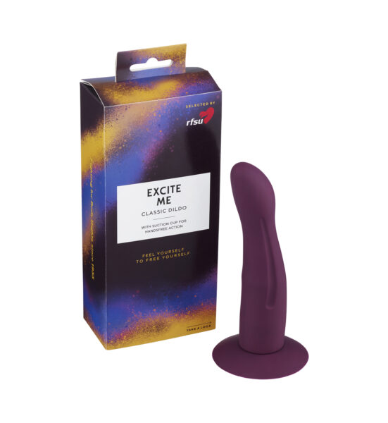 Excite me G-punktsvibrator - Dildo med bøyd tupp for G-punktsstimulering - RFSU