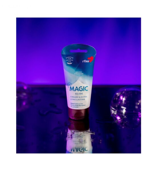 Magic Glide 75ml - Kremet glidemiddel med silikon for en luksuriøs følelse - RFSU