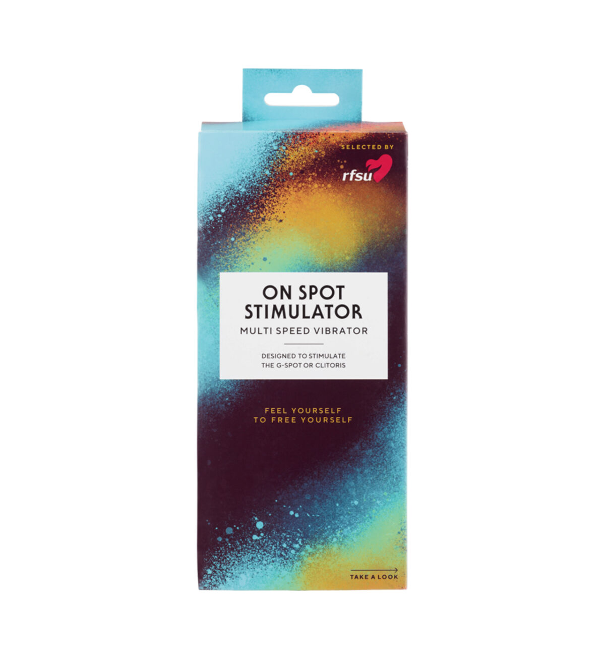 On Spot Stimulator - Vibrator med flatt og fleksibelt hode - RFSU