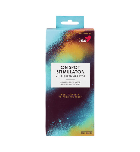 On Spot Stimulator - Vibrator med flatt og fleksibelt hode - RFSU