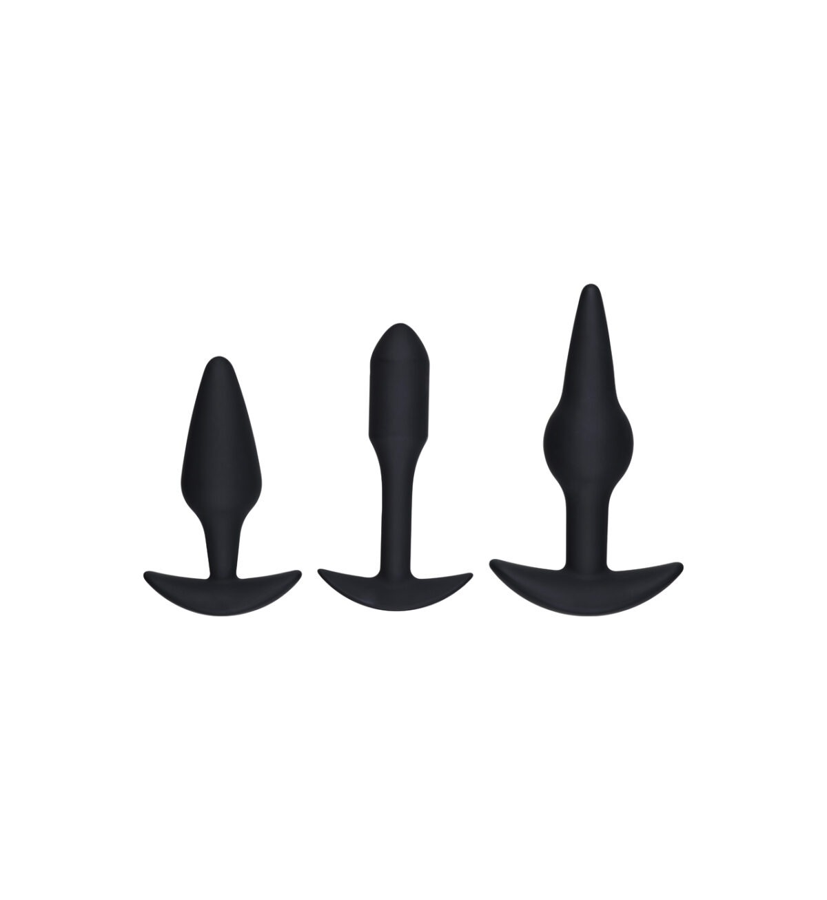 Pleasure Plugs - 3 analplugger i forskjellige varianter - RFSU