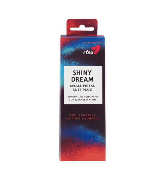Shiny Dream - Metallplugg med avsmalnande topp - RFSU