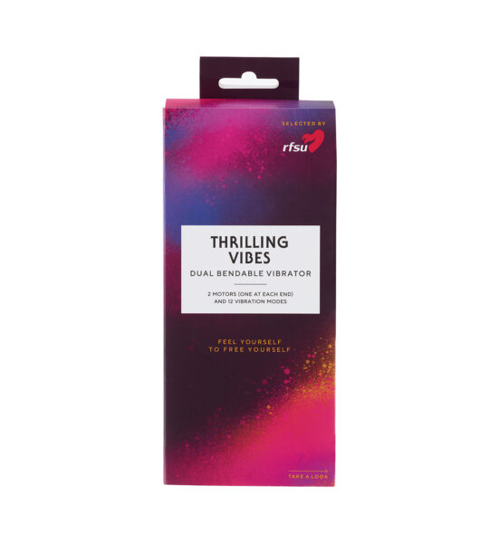 Thrilling Vibes Vibrator - Fleksibel og bøyelig vibrator med to motorer - RFSU