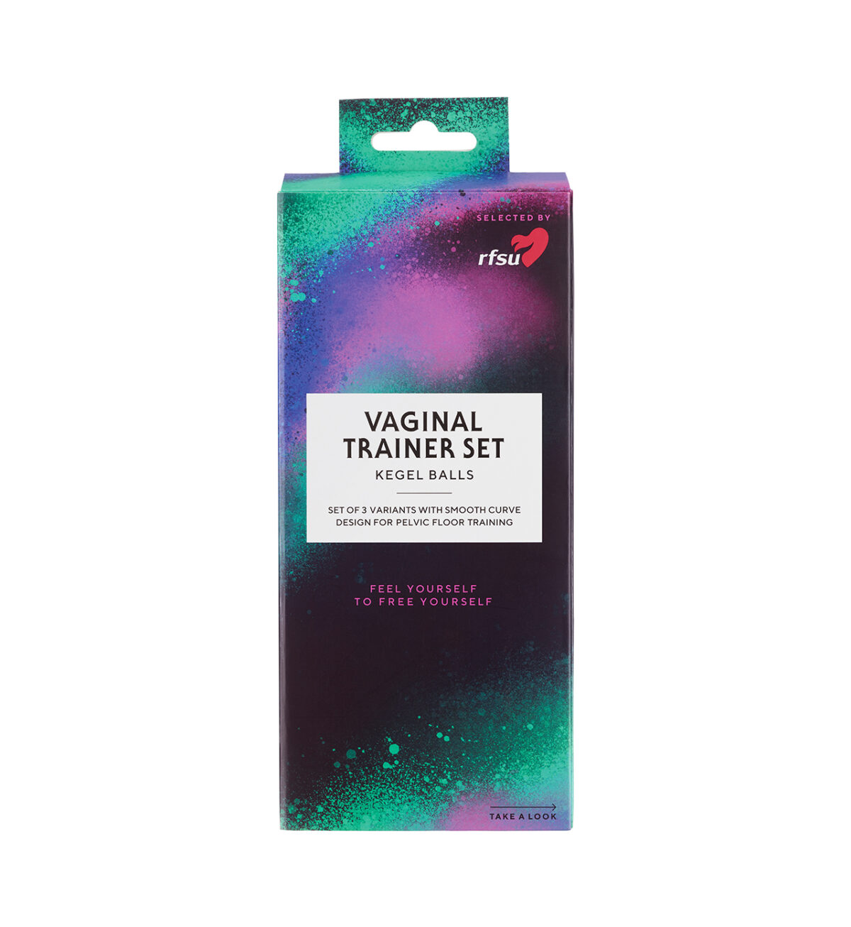 Vaginal Trainer Set - Sett med 3 knipekuler i forskjellig form og vekt - RFSU