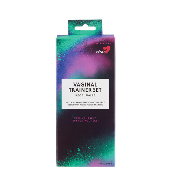 Vaginal Trainer Set - Sett med 3 knipekuler i forskjellig form og vekt - RFSU