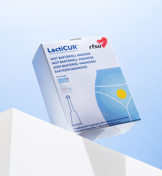 LactiCUR - Behandling mot bakteriell vaginos - RFSU